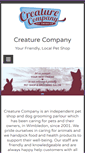 Mobile Screenshot of creaturecompany.co.uk